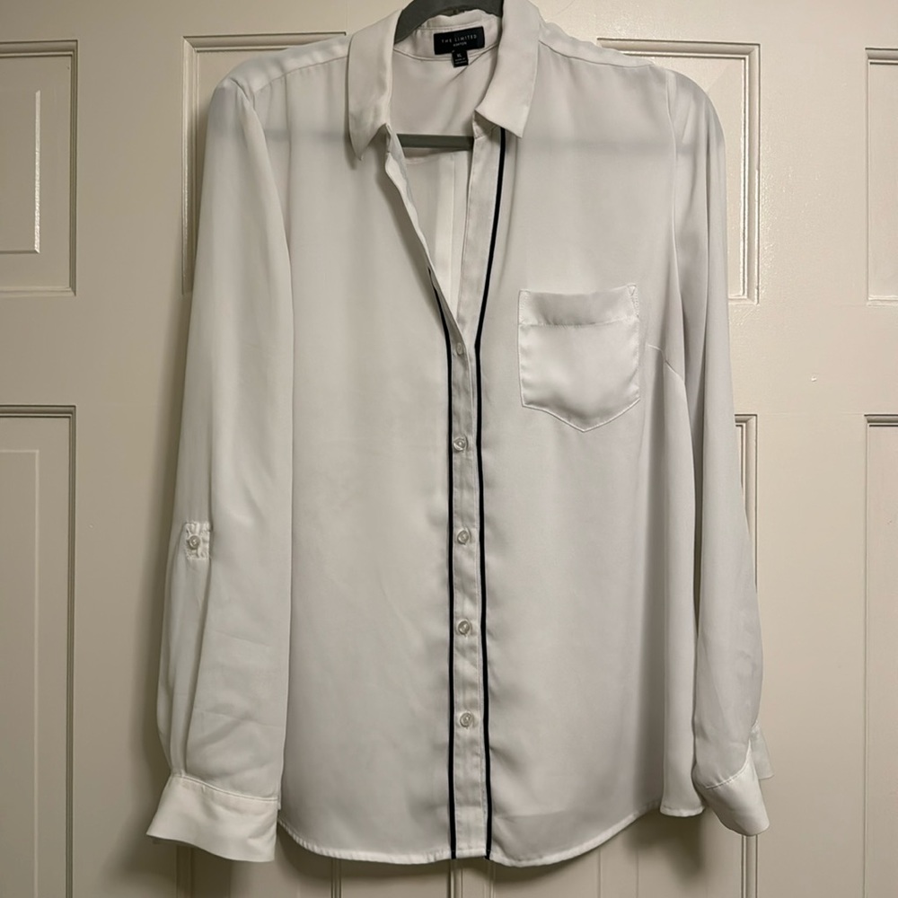 Wrinkle-free white button down